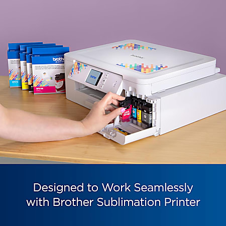 Brother SP1 Sublimation Printer And Extra Ink Cartridge Set
