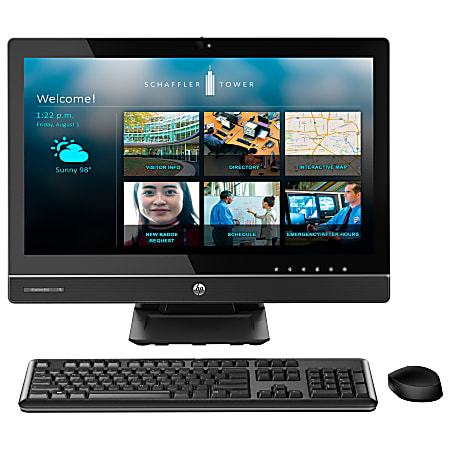 HP EliteOne 800 G1 All-in-One Computer - Intel Core i7 i7-4790S 3.20 GHz - 8 GB DDR3 SDRAM - 1 TB HHD - 23" 1920 x 1080 Touchscreen Display - Windows 8.1 Pro 64-bit (English) - Desktop - Black