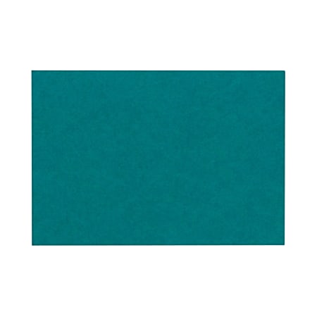 LUX Flat Cards, A7, 5 1/8" x 7", Teal, Pack Of 50