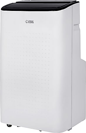 Commercial Cool Wi-Fi Enabled Portable Air Conditioner, 28-15/16”H x 16-3/4”W x 14-3/4”D, 9,000 BTU, White