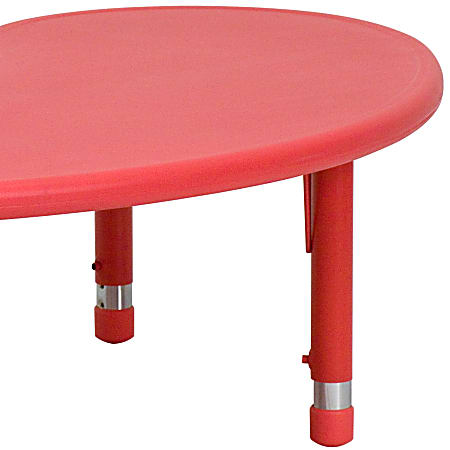 Flash furniture store half moon table