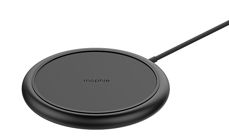 mophie Qi Universal Wireless ChargeStream Pad Plus, Black, 409901482