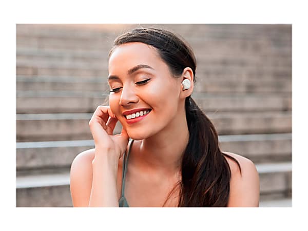 Philips white upbeat true wireless earphones deals