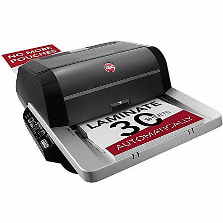 GBC Foton 30 Automated Pouch-Free Laminator, 8.50" Lamination Width, 5 mil Lamination Thickness, 9.6"H x 22.7"W x 18.8"D