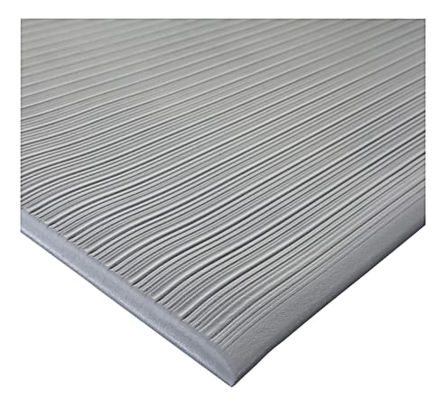 Genuine Joe Air Step Anti-Fatigue Mat, 3' x 5', Gray