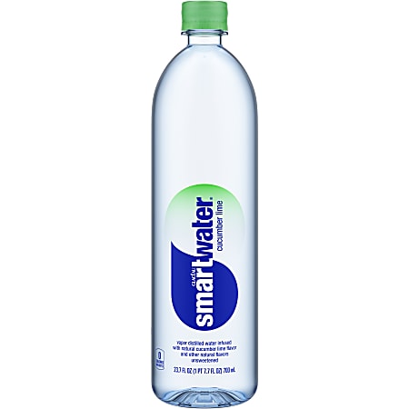 Coca-Cola Glaceau SmartWater, 23.7 oz, Cucumber Lime