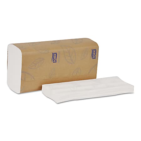 Tork® Advanced 1-Ply Multi-Fold Paper Towels, 150 Sheets Per Pack, Case Of 16 Packs