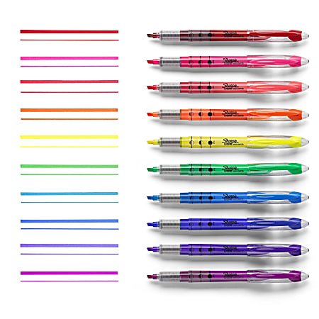 Sharpie Accent Pen-Style Highlighters Assorted Colors 
