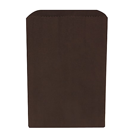 JAM Paper® Merchandise Bags, Medium, Black, Pack Of 1,000 Bags
