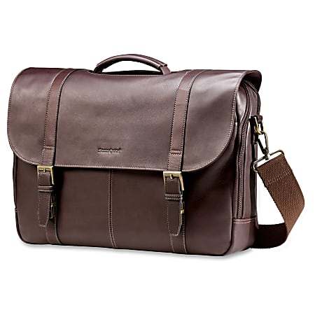 Samsonite Carrying Case For 15.6 Laptops Brown Office Depot