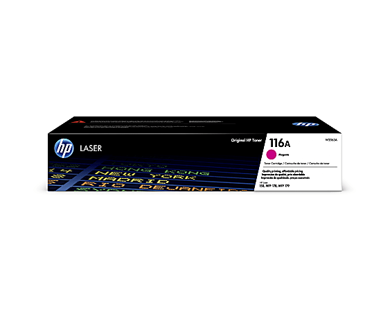 HP 116A Magenta Toner Cartridge, W2063A