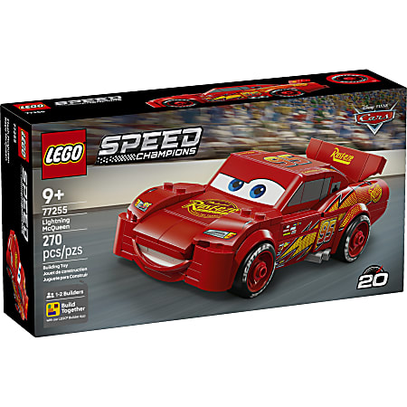 LEGO Speed Champions Lightning McQueen Building Blocks Set, Total Qty 1