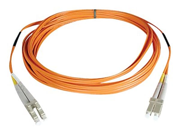 Tripp Lite 21M Duplex Multimode 62.5/125 Fiber Optic Patch Cable LC/LC 69' 69ft 21 Meter - Patch cable - LC multi-mode (M) to LC multi-mode (M) - 21 m - fiber optic - duplex - 62.5 / 125 micron - orange