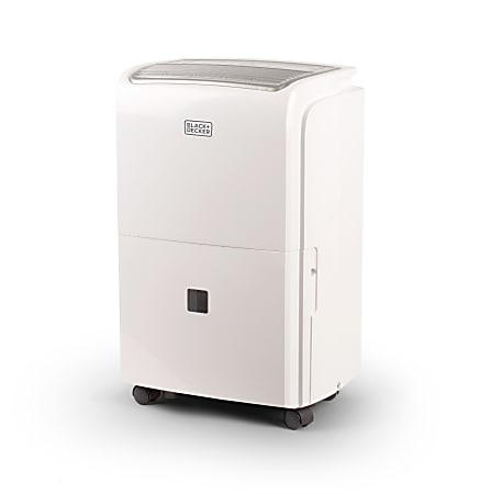 BLACK+DECKER Portable Dehumidifier, 1,500 Sq. Ft., White