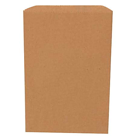 JAM Paper® Merchandise Bags, Medium, Kraft Brown, Pack Of 1,000 Bags