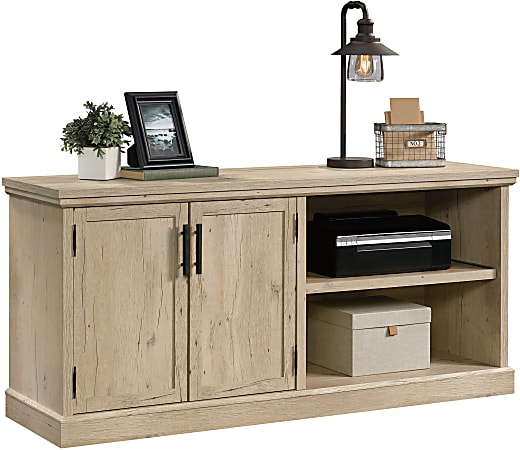 Sauder® Aspen Post 65"W Credenza Desk, Prime Oak