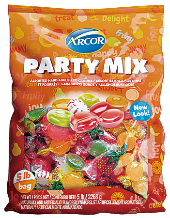Arcor Assorted Candies, Hard Candy, 5-Lb Bag