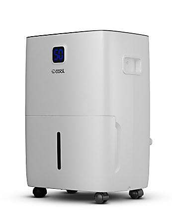 Commercial Cool Portable Dehumidifier, 25 Pint, 19-5/8”H x 13-15/16”W x 10-3/4”D