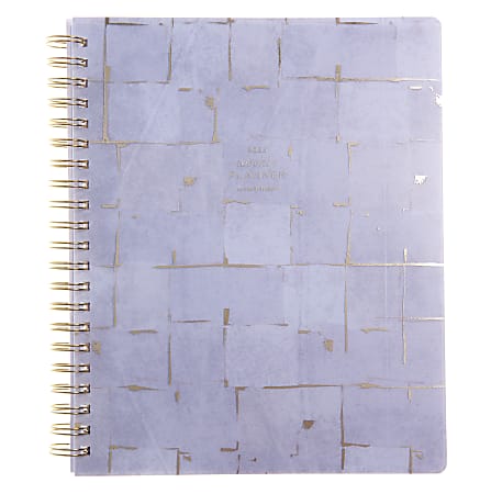 2025 Russell & Hazel Weekly/Monthly Planner, 9-1/8” x 11-1/4”, Grid Frosted, January To December
