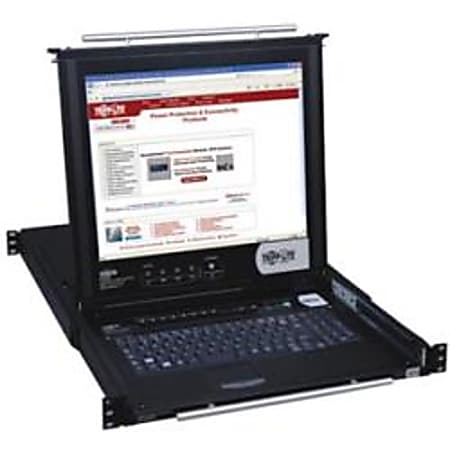 Tripp Lite B020-008-17-IP 8-Port NetDirector IP KVM Switch TAA Compliant