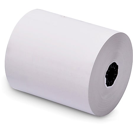 ICONEX 1-ply Blended Bond Paper Roll - 3"