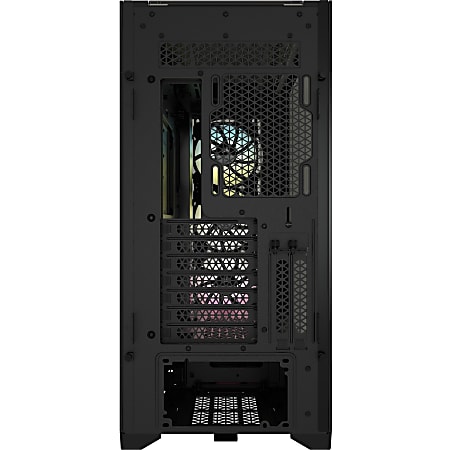 Corsair iCUE 5000X RGB Tempered Glass Mid Tower ATX PC Smart Case