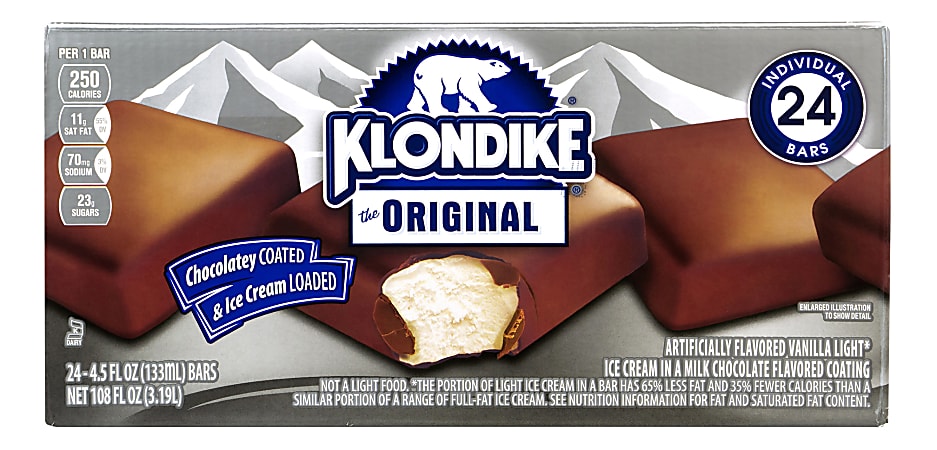 Calories in klondike bar