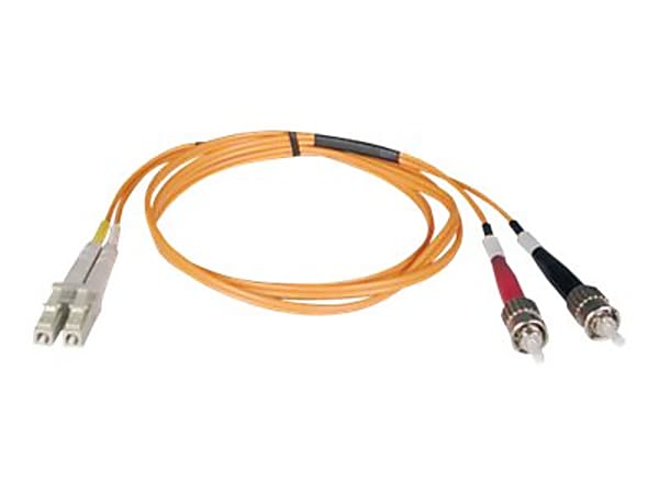 Tripp Lite 10M Duplex Multimode 62.5/125 Fiber Optic Patch Cable LC/ST 33' 33ft 10 Meter - Patch cable - ST multi-mode (M) to LC multi-mode (M) - 10 m - fiber optic - duplex - 62.5 / 125 micron - orange