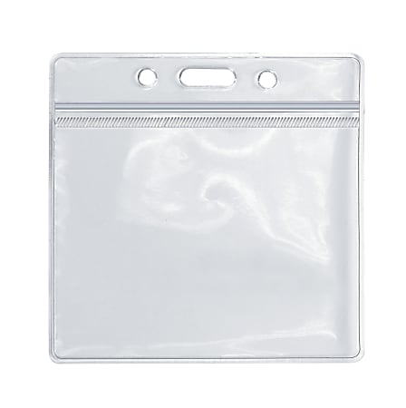 vaccine card plastic sleeve CDC Vaccination Card Protector, Immunization Record Vaccine Card Holder, 4 X 3 Inches Horizontal ID Card Name Tag Badge Holders, Clear Plastic Sleeve