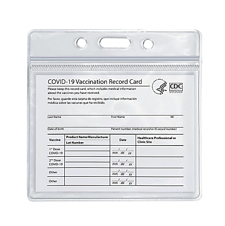 vaccine card sleeve Vaccine Card Holder Protector Waterproof Sleeve Cover CDC Immunization –  Arae case