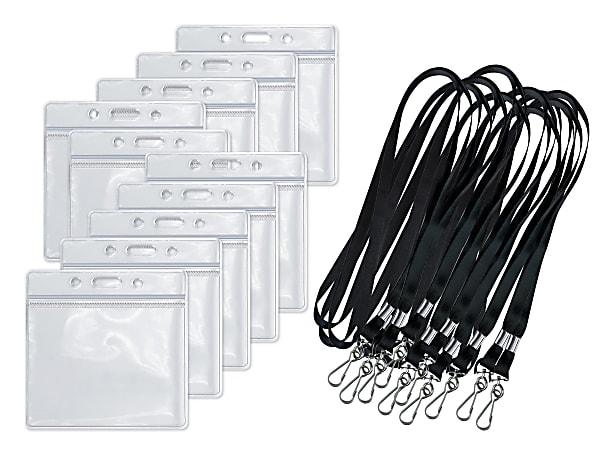 ID Badge Holder 10-Pack