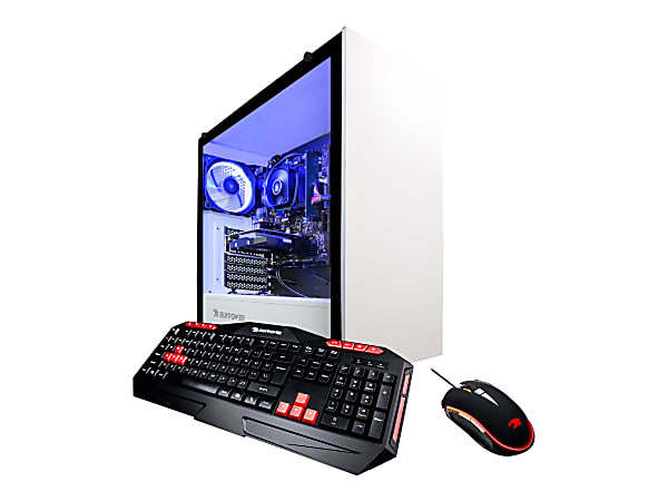 iBuyPower 075i Desktop PC AMD Ryzen 5 2600 8GB Memory 1TB Hard