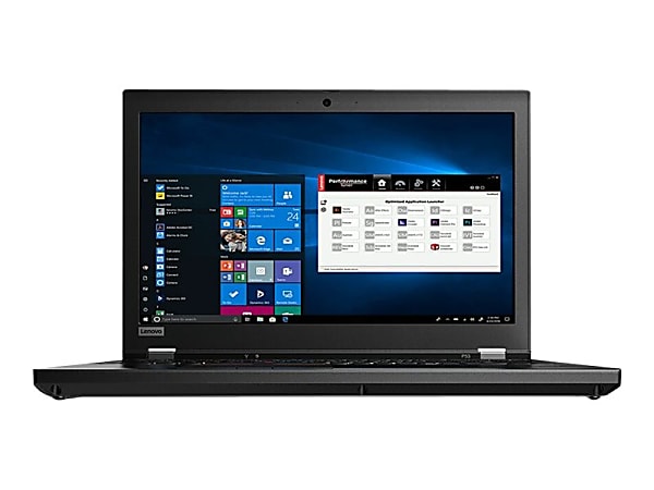 Lenovo ThinkPad P53 20QN001QUS 15.6" Mobile Workstation - 1920 x 1080 - Intel Core i7 i7-9750H Hexa-core 2.60 GHz - 16 GB RAM - 512 GB SSD - Midnight Black - Windows 10 Pro - NVIDIA Quadro T2000 with 4 GB