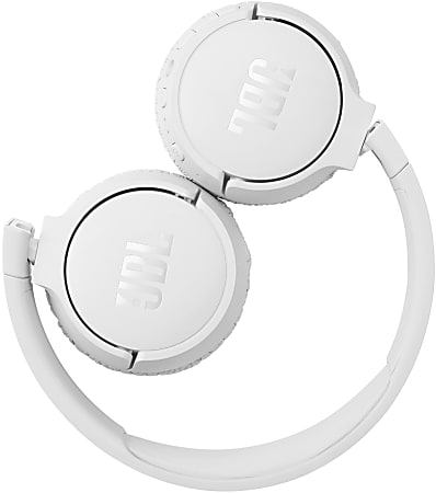 JBL TUNE 600BTNC Wireless On Ear Headphones White Office Depot