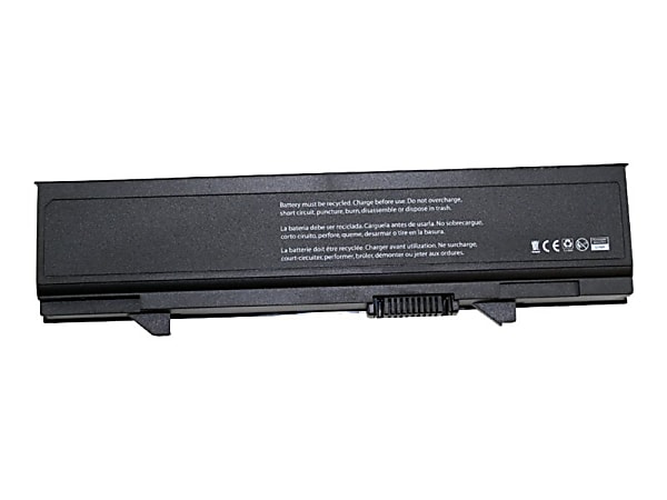 V7 - Notebook battery - lithium ion - 6-cell - 5200 mAh - for Dell Latitude E5400, E5410, E5410 N-Series, E5500, E5510