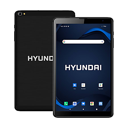 Hyundai HyTab Plus 8LB1 Wi-Fi/4G LTE Tablet, 8" Screen, 2GB Memory, 32GB Storage, Android 10, Black, HT8LB1PBKNA