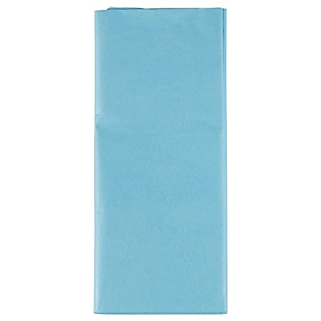 JAM Paper Tissue Paper 26 H x 20 W x 18 D Baby Blue Pack Of 10