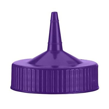 Vollrath Single-Tip Wide Mouth Squeeze Bottle Cap, Purple