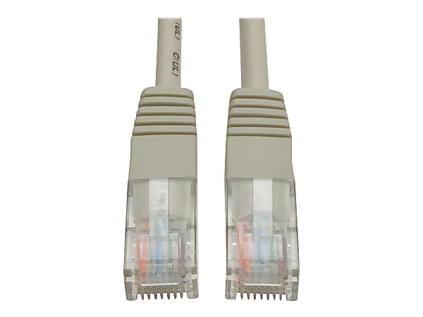 Tripp Lite Gray Category 5e patch cable, 2 ft