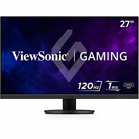 ViewSonic VX2716A 27 Inch 1080p 1ms 120Hz IPS Gaming Monitor with Eye Care, USB C, HDMI 1.4, and DisplayPort Inputs - VX2716A