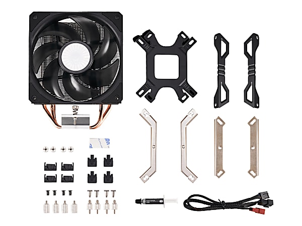 Cooler Master HYPER 212 EVO V2 Cooling Fan/Heatsink - 463.8 gal/min Maximum Airflow - 27 dBA Noise