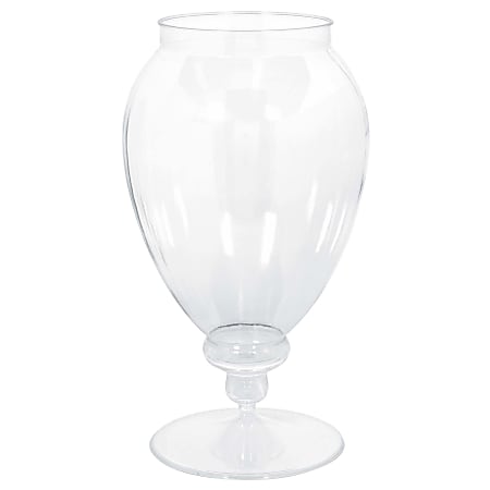 Amscan Plastic Apothecary Jar, 82 Oz, Clear
