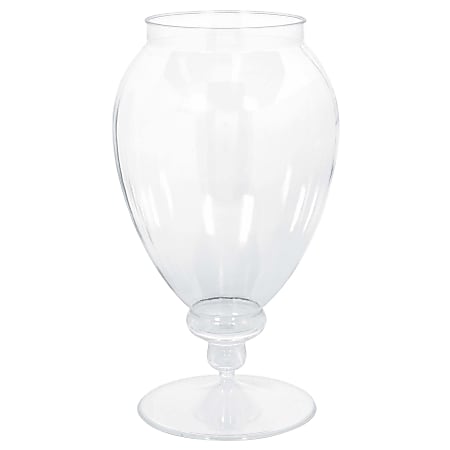 Amscan Plastic Apothecary Jar, 82 Oz, Clear