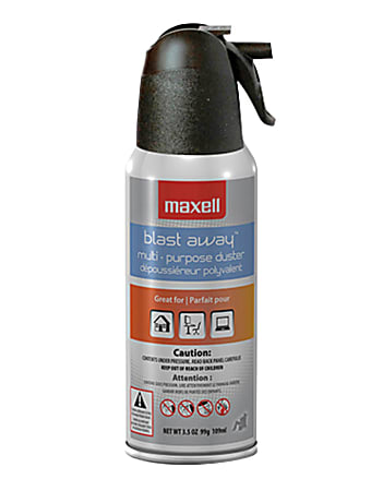 Maxell Blast Away Multi-Purpose Duster, 3.5 Oz Can