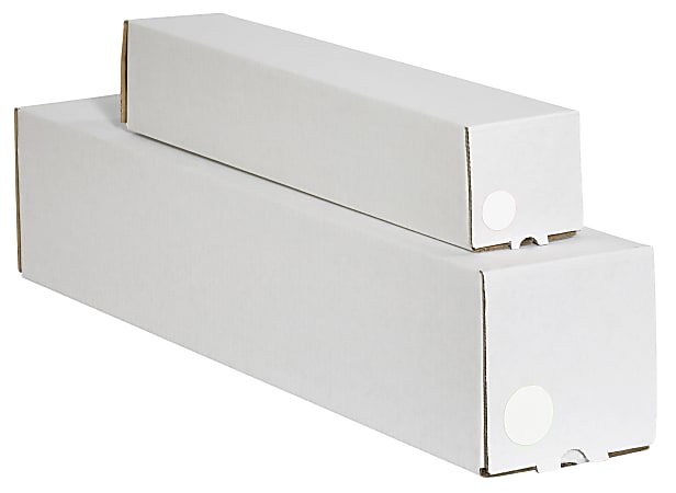 Tape Logic Removable Round Color Inventory Labels, DL612E, 1 1/2" Diameter, White, Pack Of 500