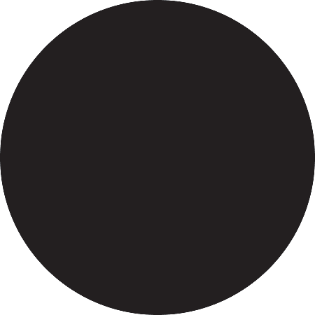 Removable Round Color Inventory Labels, DL612F, 1 1/2" Diameter, Black, Pack Of 500