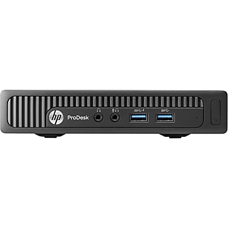 HP Business Desktop ProDesk 400 G1 Desktop Computer - Intel Core i5 i5-4590T 2 GHz - 4 GB DDR3 SDRAM - 500 GB HDD - FreeDOS - Desktop Mini - Black - TAA Compliant