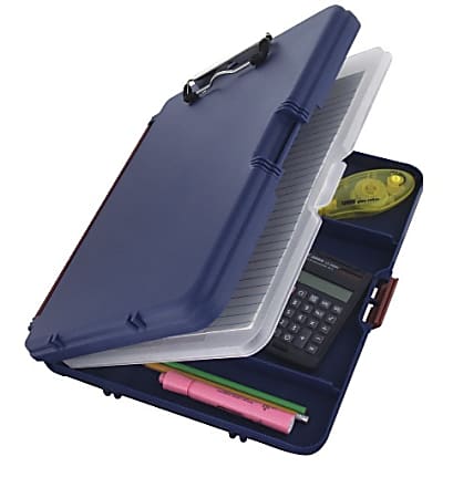 Saunders® Workmate II Portable Desktop, 8 1/2" x 12", Blue