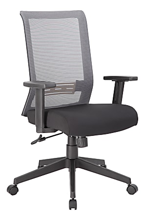 Boss Office Products Horizontal Mesh Back Task Chair, Black
