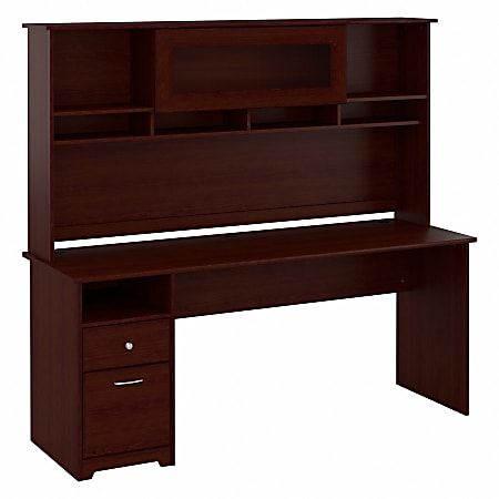 Bush furniture computer sale desk with hutch
